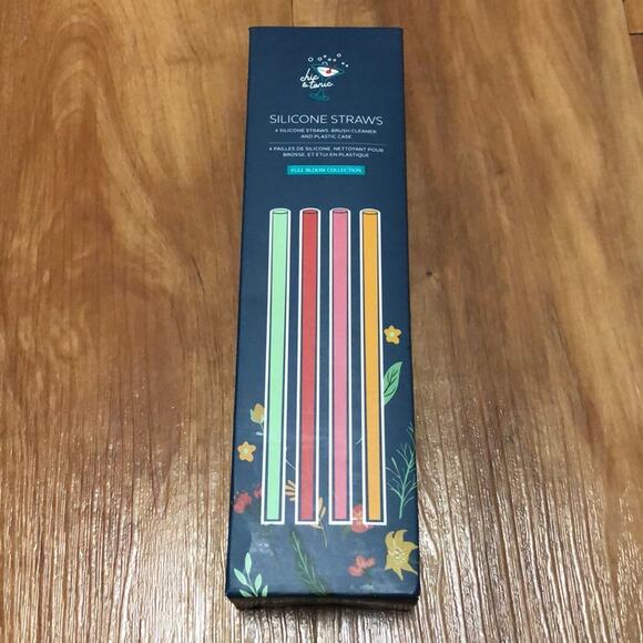 Chic and Tonic Silicone Straws Full Bloom Collection - Picture 3 of 7